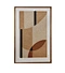 Wood Framed Paper Wall Art