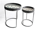 Side tables with tray top