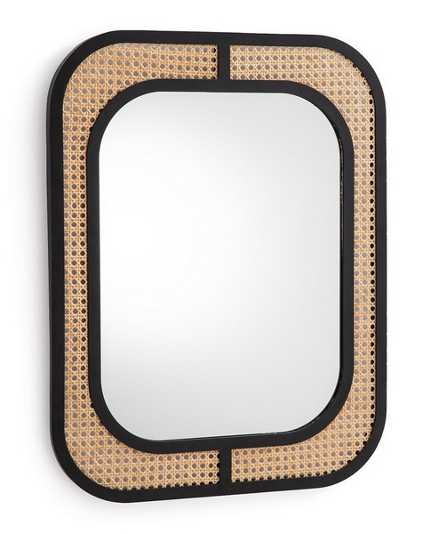 Bamboo mirror, ratton mirror