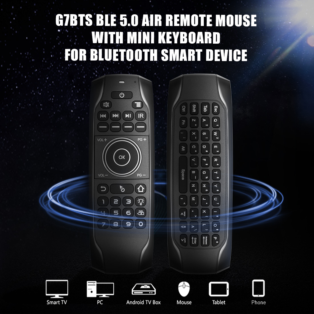 wireless keyboard mouse remote controller