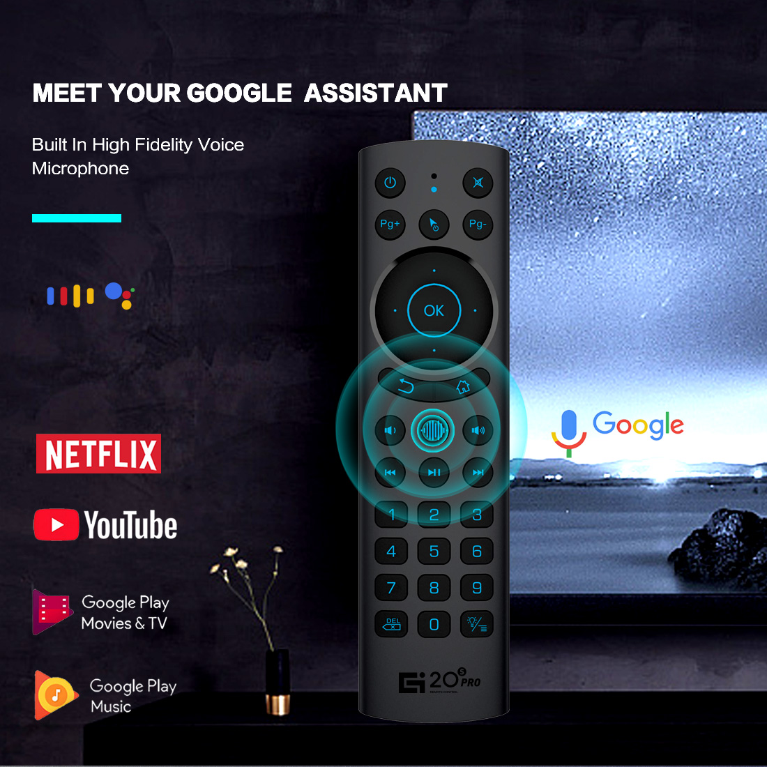 bluetooth air mouse for nvidia shield tv