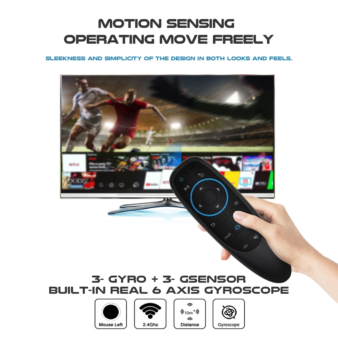 Wholesale IR Learning Bluetooth Air Mouse Remote Control