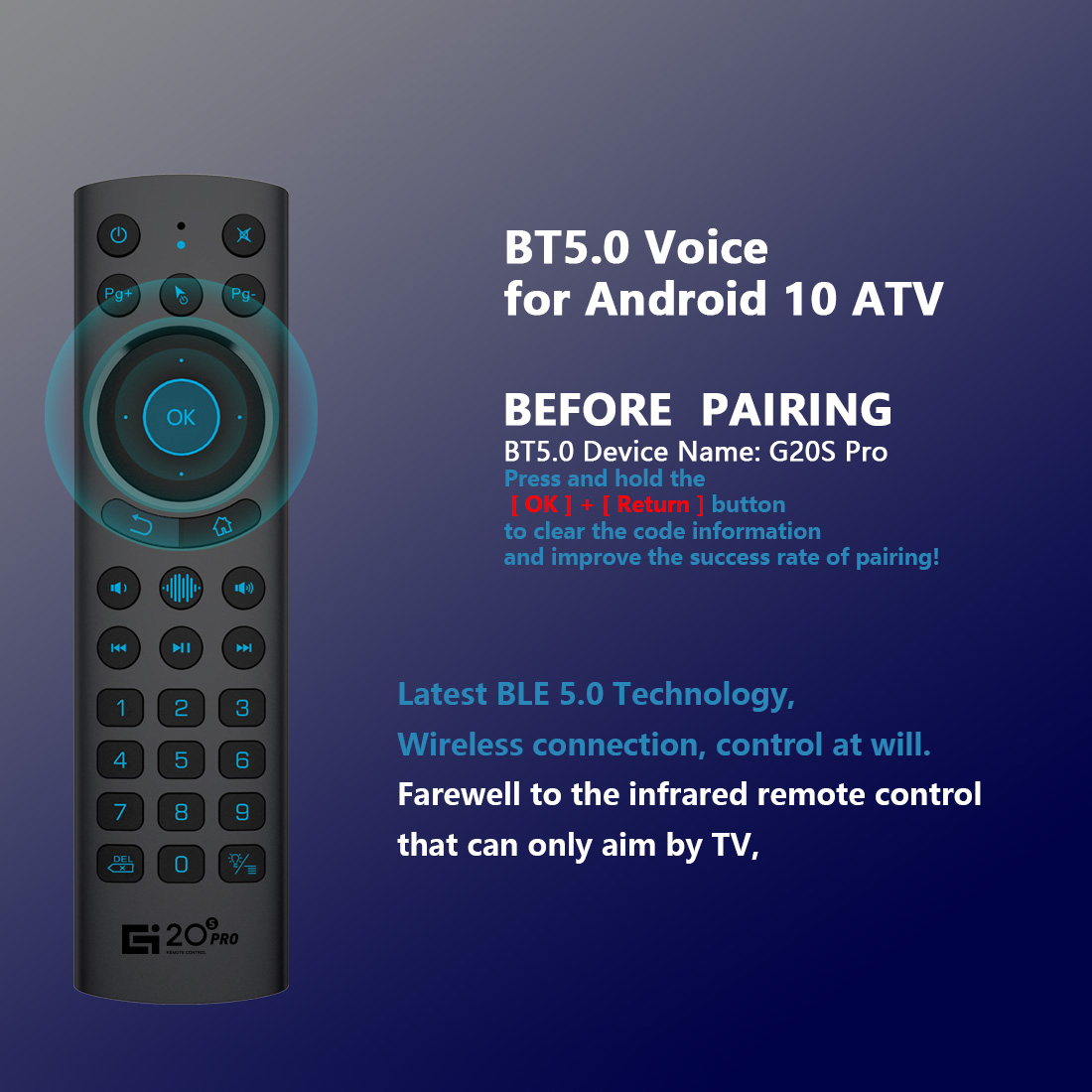 bluetooth air voice mouse wholesale