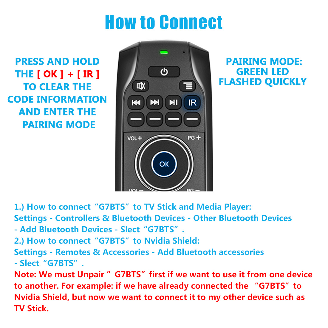 How to connnect wireless keyboard mouse remote