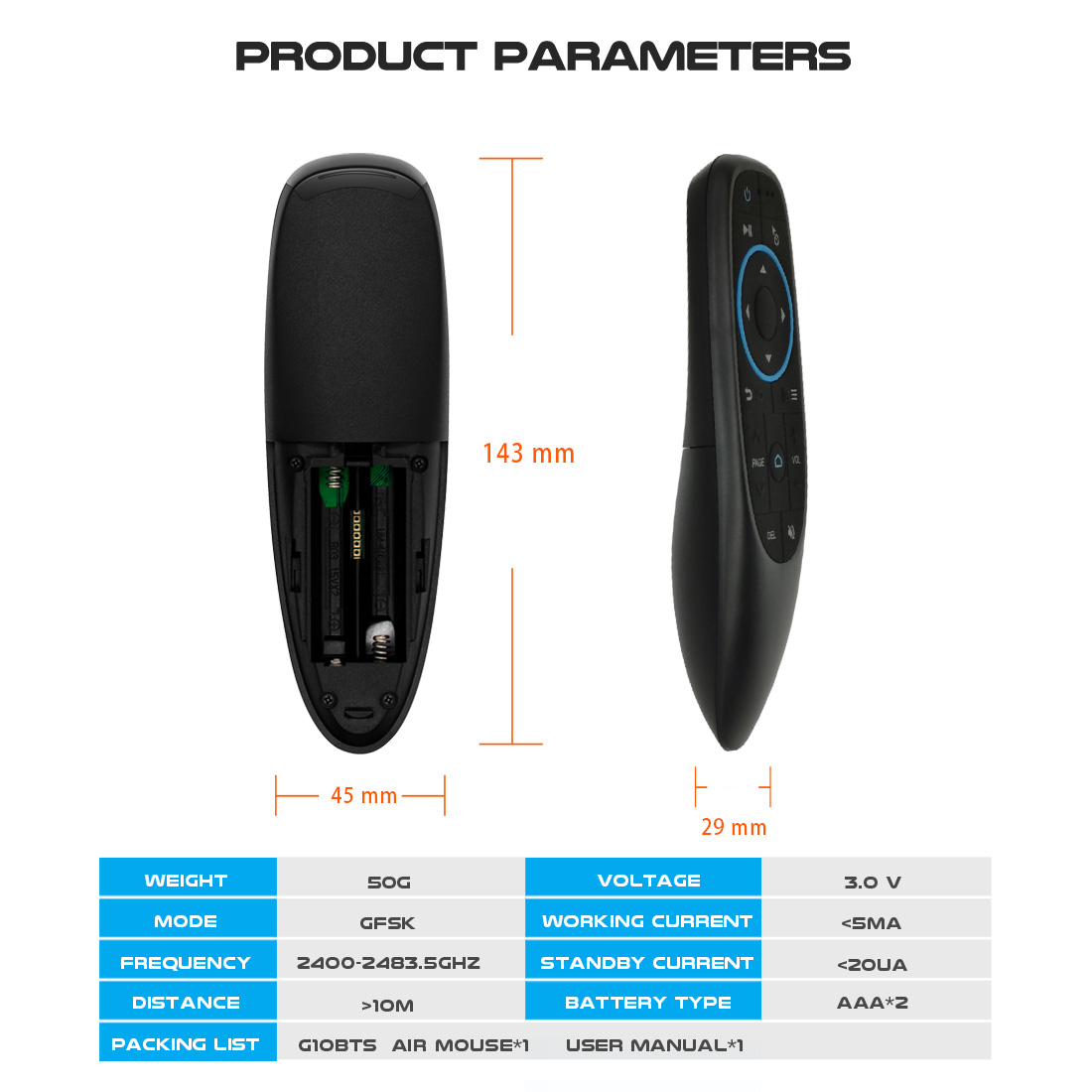 wholesale bluetooth air mouse