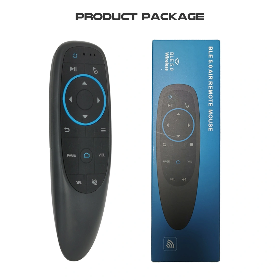 Package of bluetooth air mouse remote