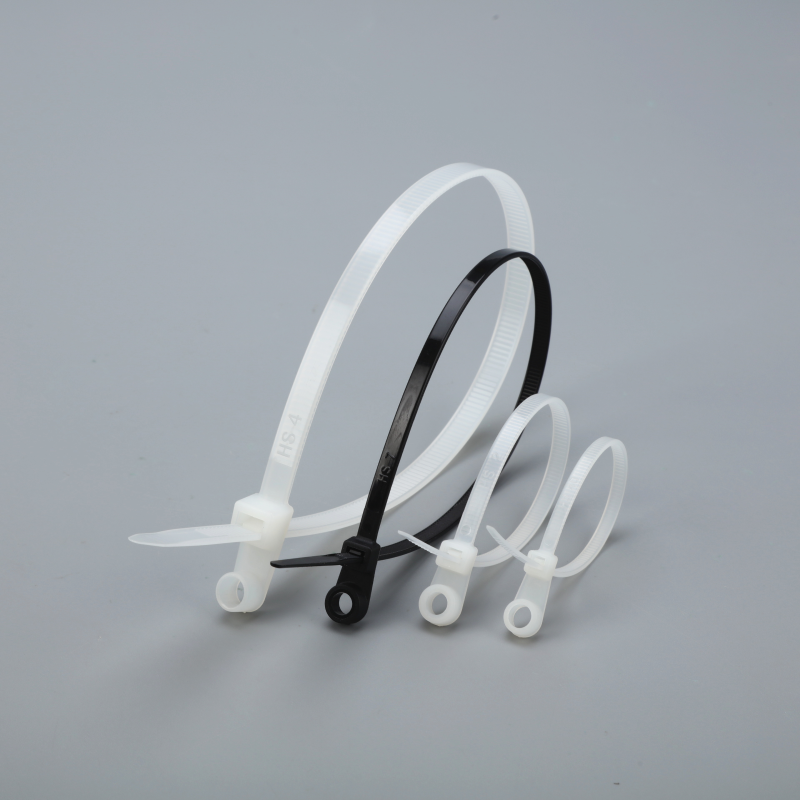 zip ties with screw holes