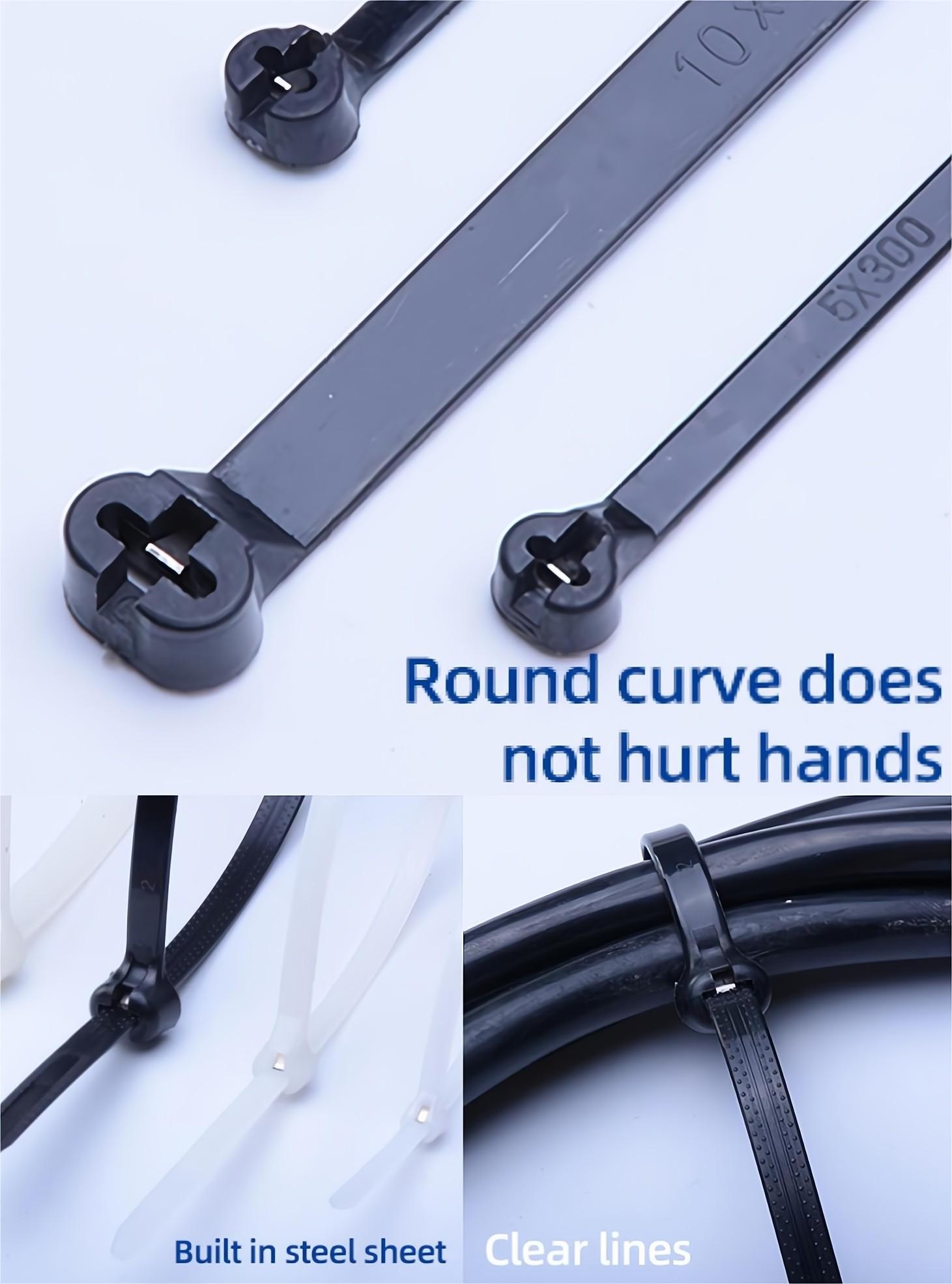 High-quality Stainless Steel Barb Nylon Cable Ties manufacturer