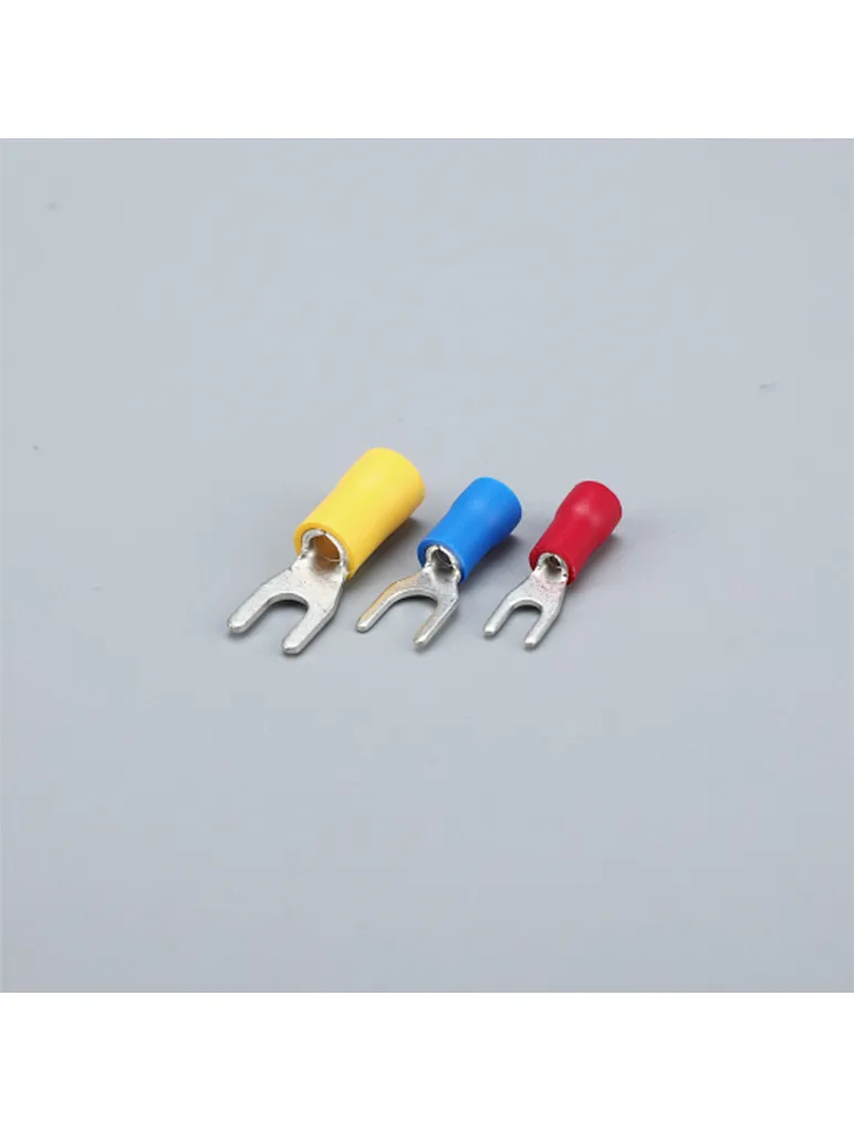 Fork Terminals Electrical Connectors Wire Crimp insulated