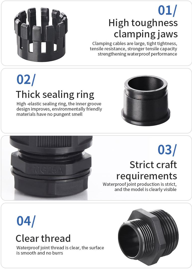 High-quality Metric Thread Cable Gland manufacturer
