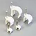 Coaxial Nail Cable Clips, PE