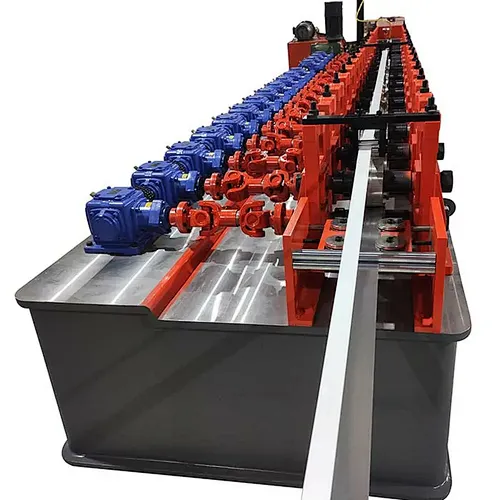 Máquina formadora de rollos de rejilla cruzada en T principal automática