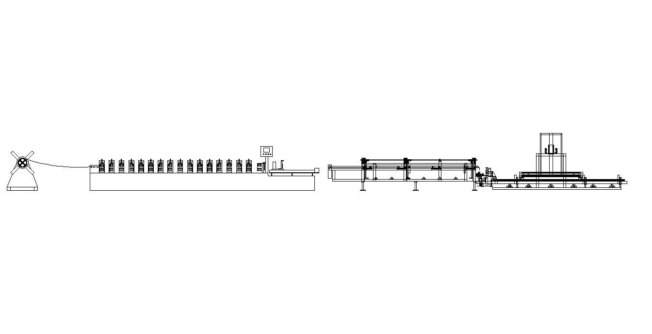 high speed stud roll forming machine