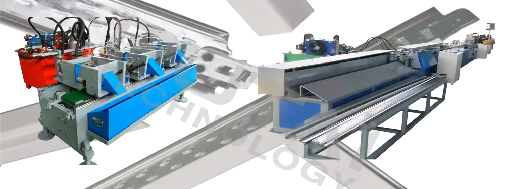 Ceiling T grid system machine