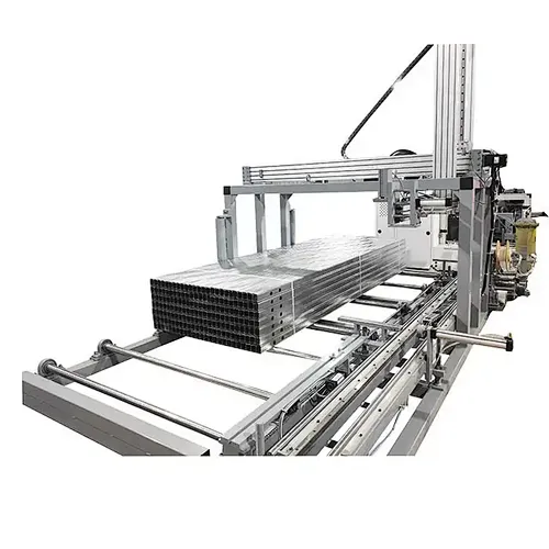 Máquina empacadora máquina paletizadora drywall estructura de acero