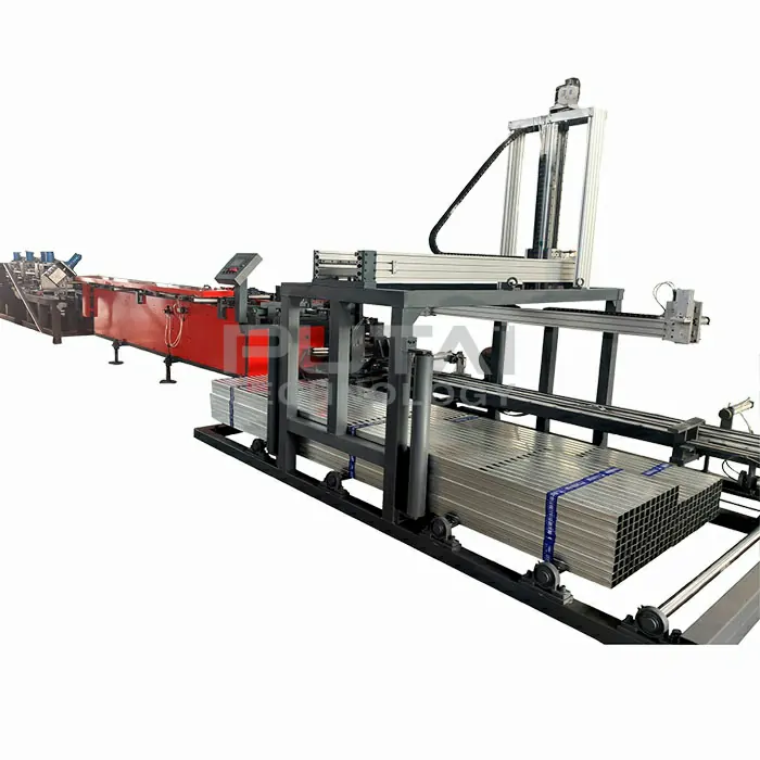 automatic light steel profile stacker metal stud stacker machine metal profile packing machine