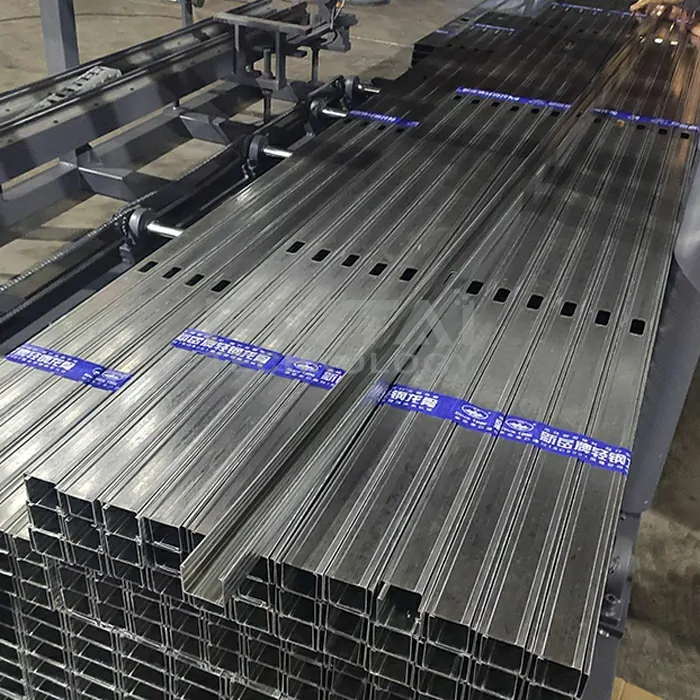 automatic light steel profile stacker metal stud stacker machine metal profile packing machine