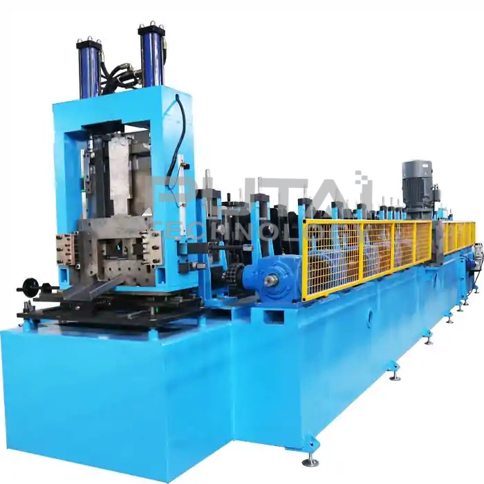 metal cz purlin roll forming machine