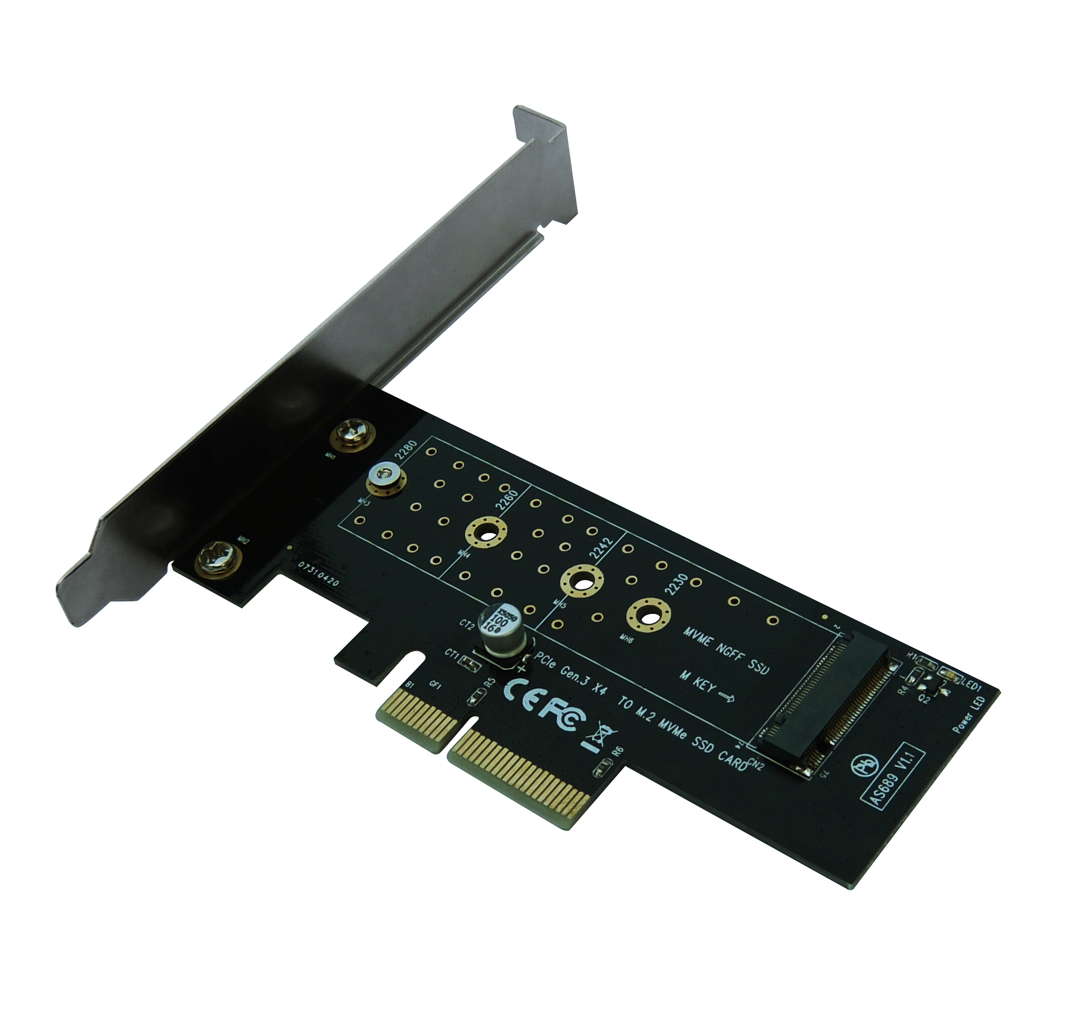 Плата расширения PCIE 3.0 X4 NVMe