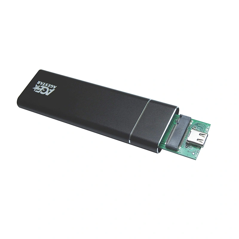 m.2 ssd enclosure, B-key M.2 SATA SSD，USB3.2 Gen1 TYPE-C Enclosure,SATA ...