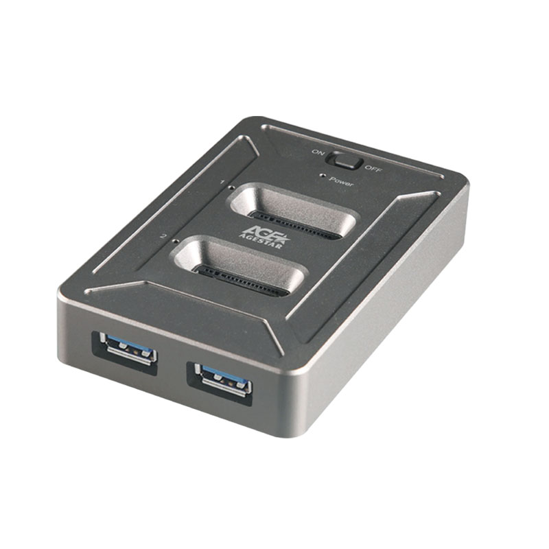 2BAY M.2 NVME SSD CLONE DOCK