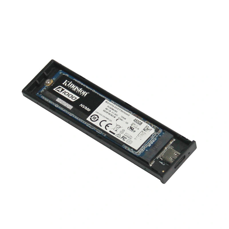 Dual channel ssd enclosure,PROTOCOL ENCLOSURE,NVME and M.2 SATA SSD