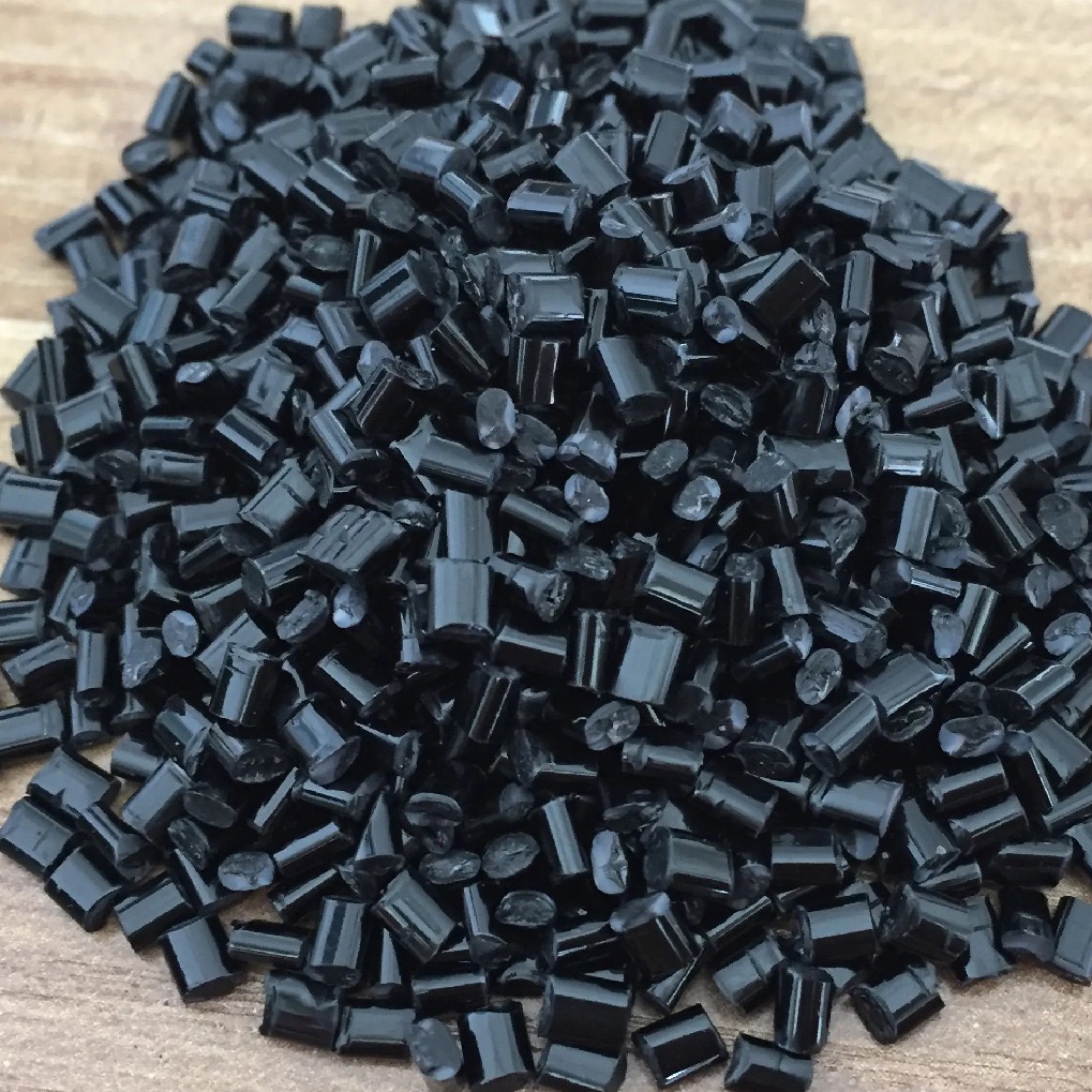 High gloss black ABS granule