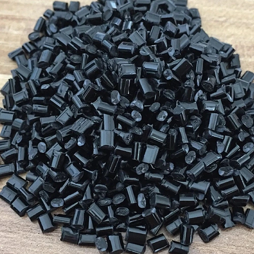 High gloss black ABS granule
