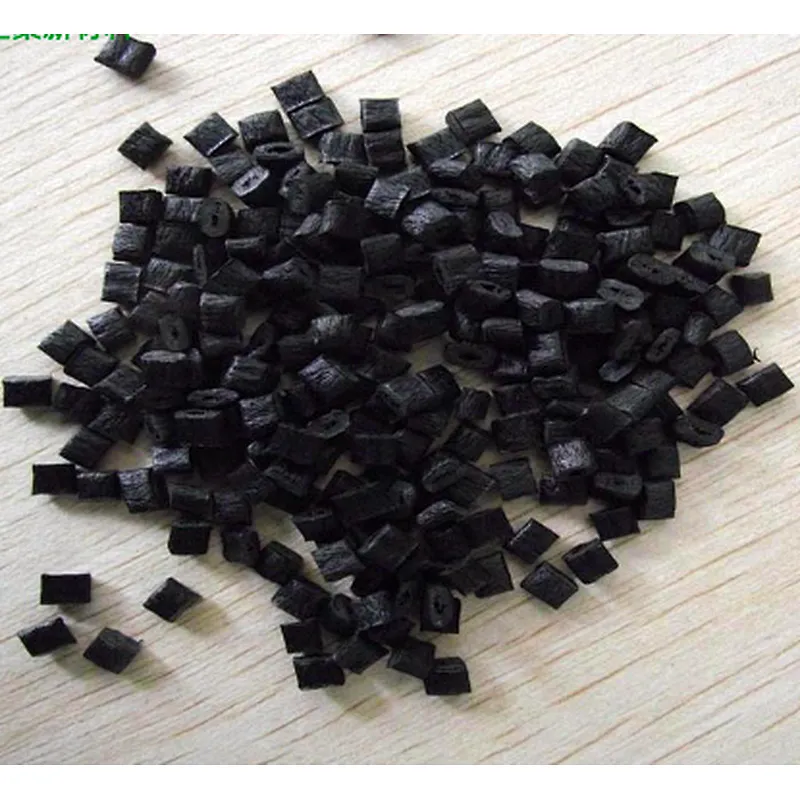High gloss black abs granule