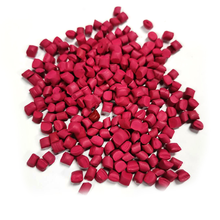 Rose red masterbatch