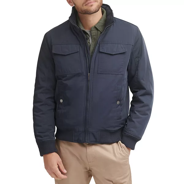 High Quality Bomber Jacket  Multi  Pockets  Vintage Jacket  Plus Size Jackets for Men
