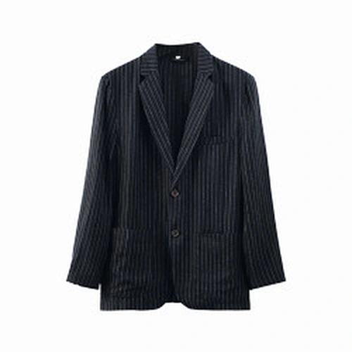 thick linen blazer