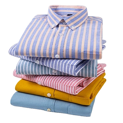 Men's Oxford Shirts Best Selling High Quality Classic Men Long Sleeve Shirts