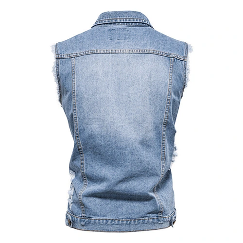 denim vest