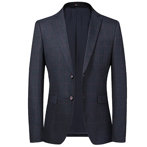 Spring And Autumn New Men's Casual Suit Solid Color Simple Young And Middle-Aged Korean Version Western Style Men's Coat