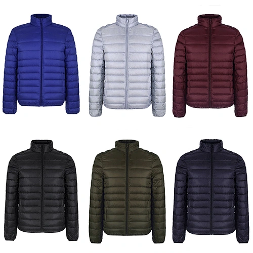 New Style Winter Warm Men Ultra Light Duck,Goose Feather Filled Jacket For Shop