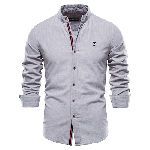 mens shirts Linen Shirt