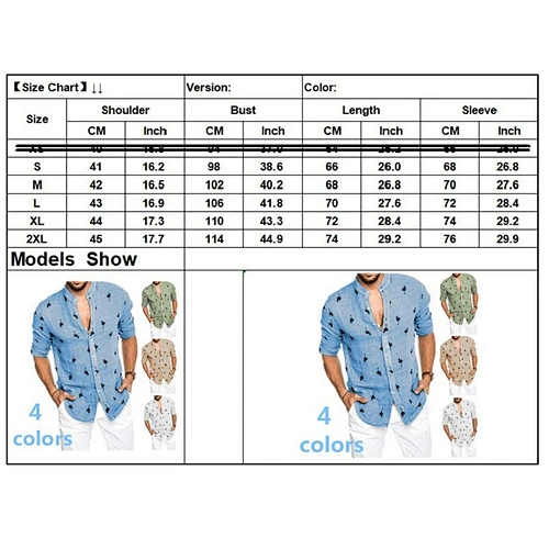 mens shirts Linen Shirt