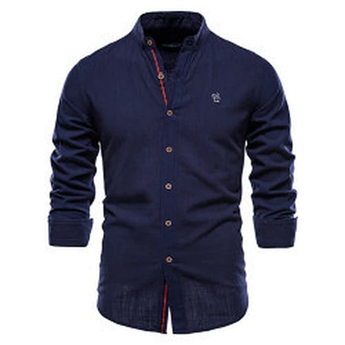 mens shirts Linen Shirt