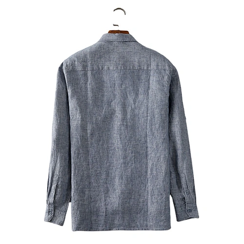 italian linen men's shirt