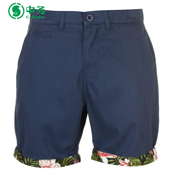 Low Price Customizable Print Casual Chino Short For Men