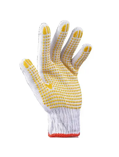 rubber dotted gloves,pvc dotted gloves