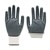grey nitrile coated glove,palm nitrile coatd white glove,Nitrile smooth finish glove