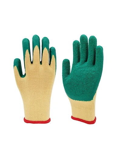 21 yarn latex glove,T/C Latex gloves