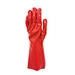 Red PVC glove,alkali resistant glove,acid resistant glove