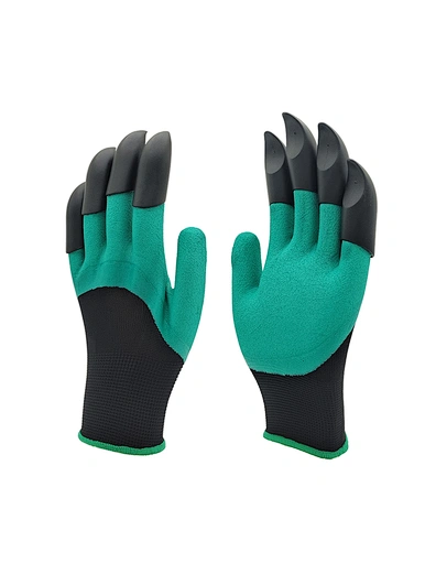 latex foam garden glove,latex garden glove,garden glove with claw