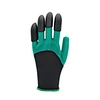 latex foam garden glove,latex garden glove,garden glove with claw
