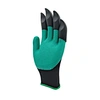 latex foam garden glove,latex garden glove,garden glove with claw