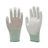 13G ESD liner white PU palm coated glove