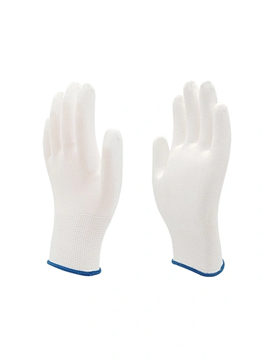 white PU glove,anti-static glove,dustproof glove
